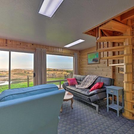 Sanderling Sea Cottages, Unit 3 With Private Balcony Waldport Kültér fotó