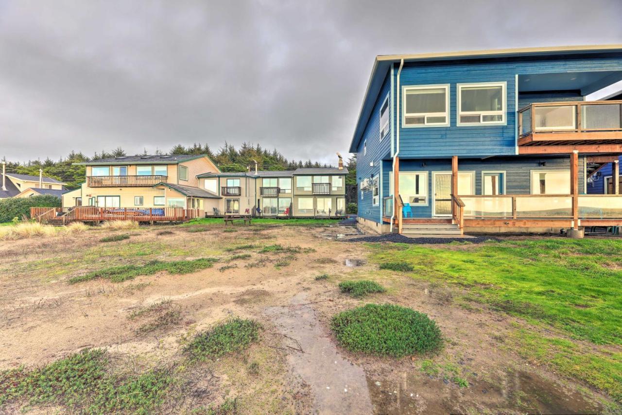 Sanderling Sea Cottages, Unit 3 With Private Balcony Waldport Kültér fotó