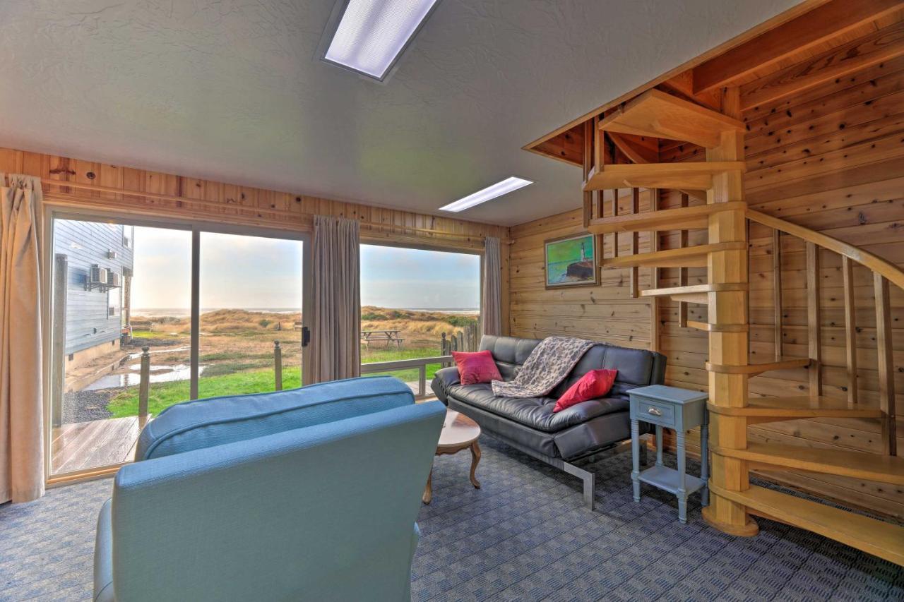 Sanderling Sea Cottages, Unit 3 With Private Balcony Waldport Kültér fotó