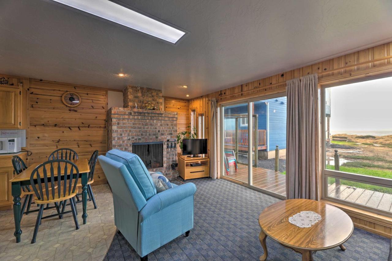 Sanderling Sea Cottages, Unit 3 With Private Balcony Waldport Kültér fotó