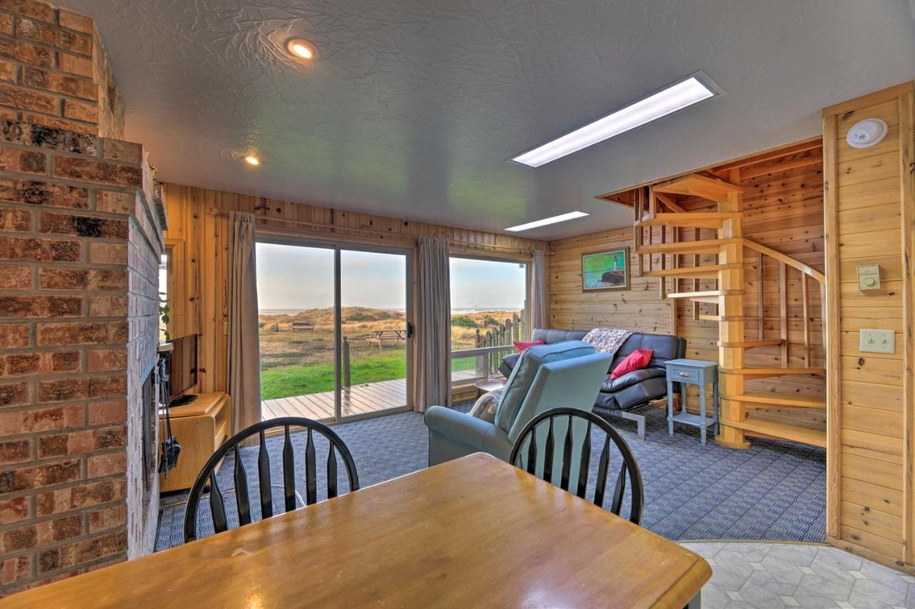Sanderling Sea Cottages, Unit 3 With Private Balcony Waldport Kültér fotó