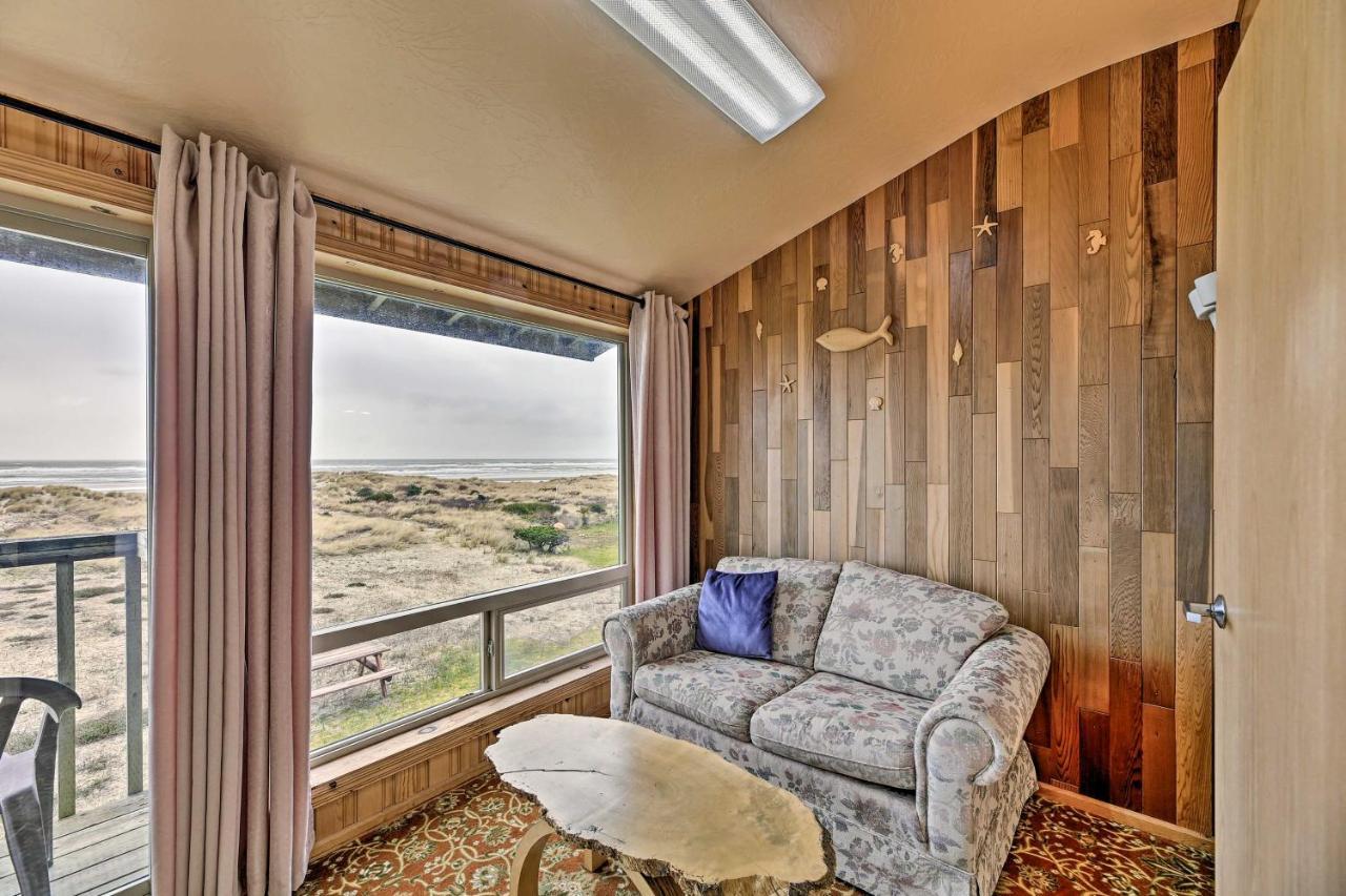 Sanderling Sea Cottages, Unit 3 With Private Balcony Waldport Kültér fotó