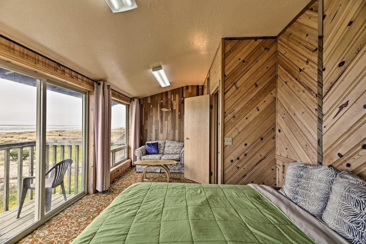 Sanderling Sea Cottages, Unit 3 With Private Balcony Waldport Kültér fotó